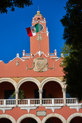 Merida city Town hall of Yucatan  Mexico