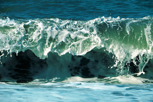 splash of a sea wave