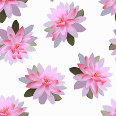 illustration of lotus flower