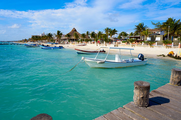 Puerto Morelos beach in Riviera Maya