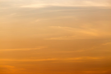 clouds in the sky at sunset as background