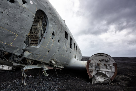 United States Navy airplane "Dakota" Wreck, Iceland