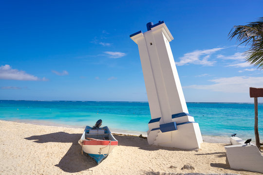 Puerto Morelos Bent Lighthouse Riviera Maya