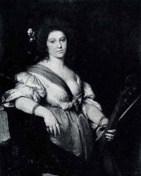 The Viola da Gamba Player (Bernardo Strozzi, ca. 1630)
