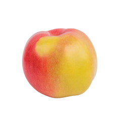 Red Apple on a white background with.