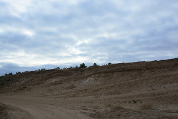 old sand quarry