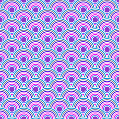 Violet colored fish squama