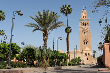 Fototapeta premium Koutoubia Mosque, Medina, Marrakesh 
