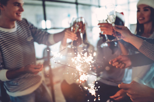 Celebrating Christmas in office