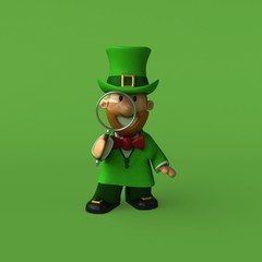 Leprechaun - 3D Illustration