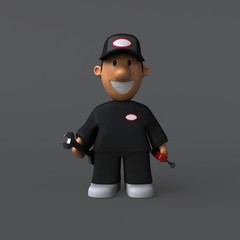 Mechanic - 3D Illustration