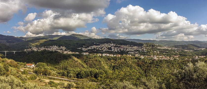 Foto panoramica di Celico 3