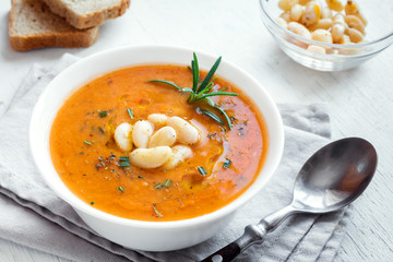 Bean and vegetable soup