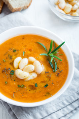 Bean and vegetable soup