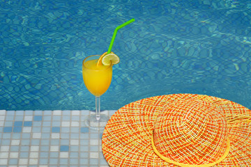 Summer vacation scene