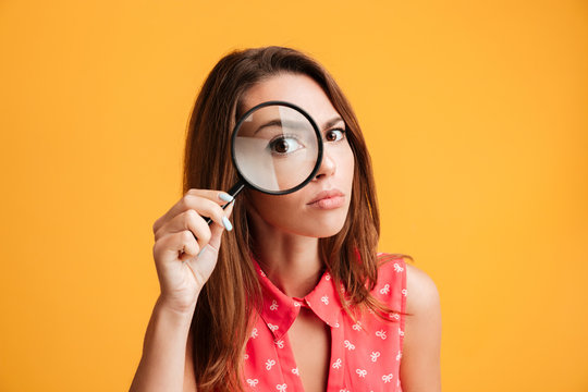 Magnifying Glass Woman Images – Browse 49,978 Stock Photos, Vectors, and  Video