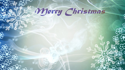 Greeting card `Merry Christmas`