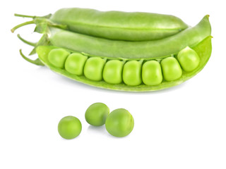 Japanese soybean on a white background