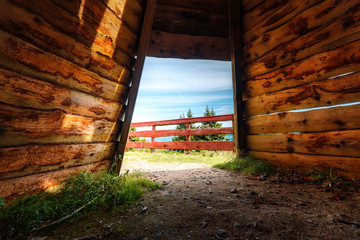 Mountain trails in Krkonose Mountains