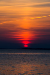 East Coast Sunset Over the Bay