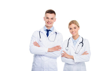 doctors with crossed arms