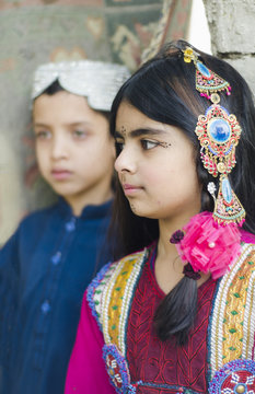 A Sindhi Boy and Girl