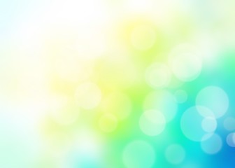 gradient colorful abstract background with bokeh light