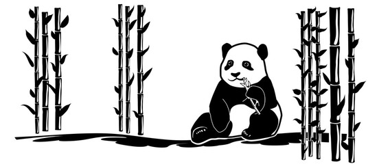 Panda wandtattoo  © sunnychicka