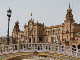 Fototapeta na wymiar Plaza de España - Sevilla - Spain