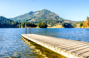 spitzingsee lake - bavaria