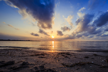 playa amanecer