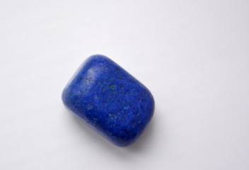 stone lapis lazuli isolated close up
