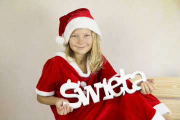  Świąteczna dziewczynka © anabel78