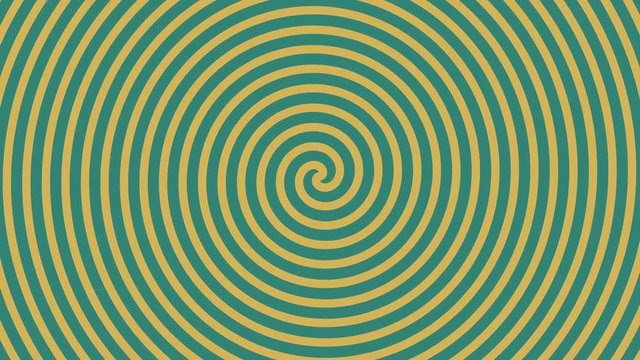 Spinning Spiral Abstract Motion Background. Seamless loop