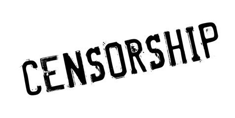 Censorship rubber stamp. Grunge design with dust scratches. Effects can be easily removed for a clean, crisp look. Color is easily changed.