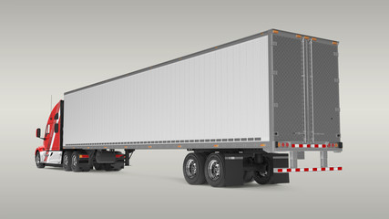 American Semi Truck - 177944561