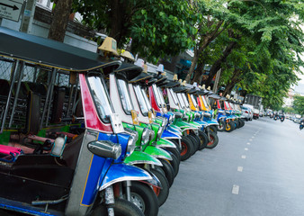 バンコク名物トゥクトゥク