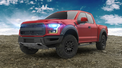 American Pickup Truck © Alex Kondratenko