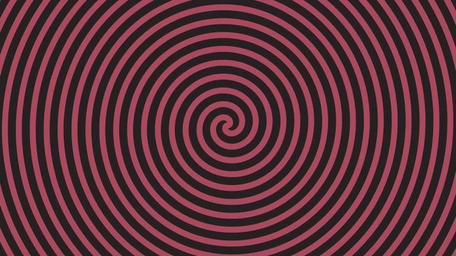 Spinning Spiral Abstract Motion Background. Seamless loop