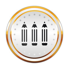 Luxus Button weiß - Stifte