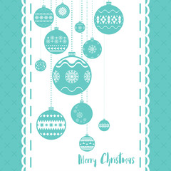 Christmas card template