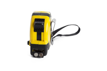 Fototapeta premium Tape measure on white background