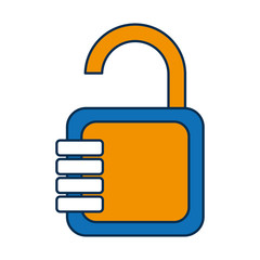 security padlock icon