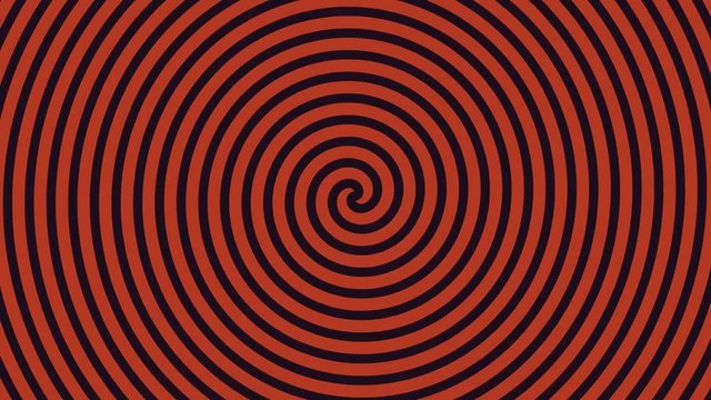 Spinning Spiral Abstract Motion Background. Seamless loop