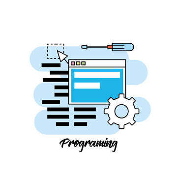 system programming technology with website code