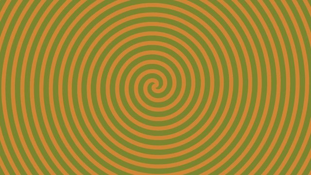 Spinning Spiral Abstract Motion Background. Seamless loop