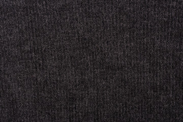 Naklejka na ściany i meble Black cotton fabric texurted