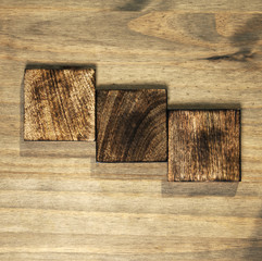Wooden coasters / tiles / mats - for food & drinks backgrounds / concepts / interiors / design.