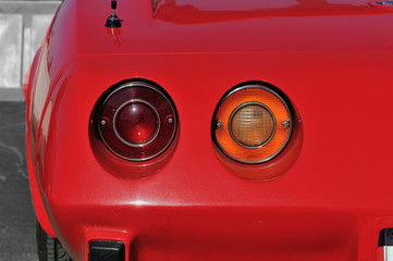 Muscle car detail