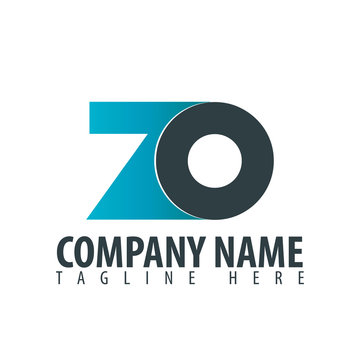 Initial Letter ZO Design Logo